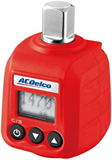 ACDelco ARM602-4 1/2 (14.8 to 147.6 ft-lbs.) Heavy Duty Digital Torque Adapter with Buzzer and LED Flash Notification  ISO 6789 Standards with Certificate of Calibration