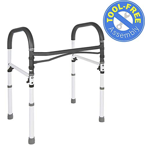 2 Best Rated Toilet Safety Rails