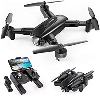 SNAPTAIN SP500 Foldable GPS FPV Drone with 1080P HD Camera Live Video for Beginners, RC Quadcopter with GPS Return Home, Follow Me, Gesture Control, Circle Fly, Auto Hover & 5G WiFi Transmission