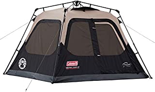 Coleman 4-Person Cabin Tent with Instant Setup | Cabin Tent for Camping Sets Up in 60 Seconds