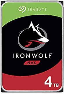 Seagate IronWolf 4TB NAS Internal Hard Drive HDD  CMR 3.5 Inch SATA 6Gb/s 5900 RPM 64MB Cache for RAID Network Attached Storage  Frustration Free Packaging (ST4000VNZ008/VN008)