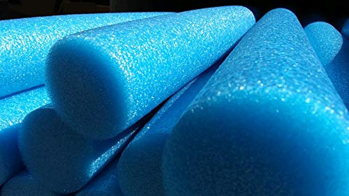 Workoutz 54-Inch Solid Pool Noodle (1 Qty) Commercial Quality Aquatic Float Made in USA (Blue)