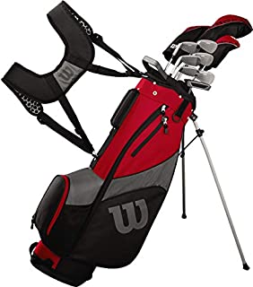 Wilson Golf Profile SGI Men's Complete Golf Set  Regular, Right Hand,Red (Regular)