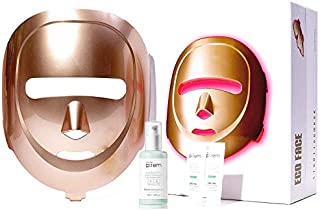 ECO FACE Near-infrared LED Mask for Home Facial LED Therapy | with Serum | infrared lights for Smooth Skin Texture | Korean Skincare Device