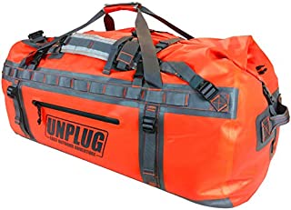 155L Extra Large Waterproof Duffel Bag -1680D Heavy Duty Duffle Bag - Waterproof Gear Bag for Car Camping Essentials, Boating, canoe camping, Kayak. Backpack Straps for the Ultimate Bug Out Backpack