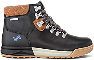 Forsake Patch - Women's Waterproof Premium Leather Hiking Boot (8 M US, Black/Tan)