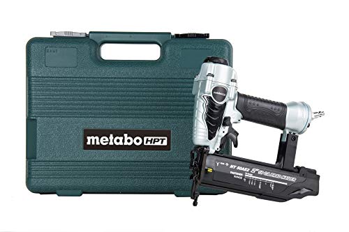 Metabo HPT Brad Nailer, Pneumatic, 18 Gauge, 5/8-Inch up to 2-Inch Brad Nails, Tool-less Depth Adjustment, Selective Actuation Switch, 5-Year Warranty (NT50AE2)