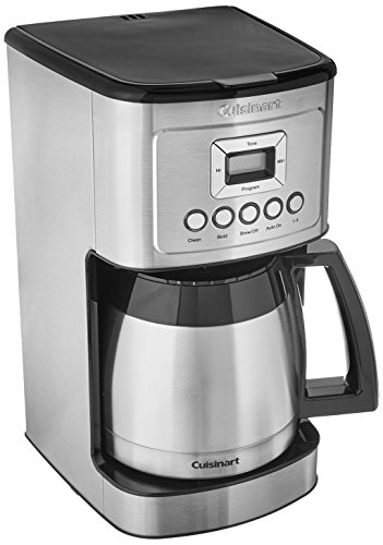 Cuisinart DCC-3400P1 Stainless Steel Thermal Coffeemaker, 12 Cup Carafe, Silver