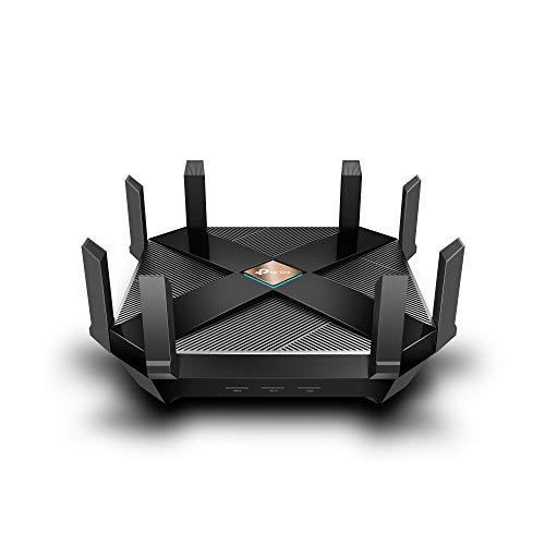 TP-Link AX6000 WiFi 6 Router, 8-Stream Smart WiFi Router (Archer AX6000) - Next-Gen 802.11ax Wireless Router, 2.5G WAN Port, 8 Gigabit LAN Ports, MU-MIMO, 1.8GHz Quad-Core CPU, USB 3.0