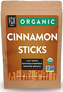 Organic Korintje Cinnamon Sticks | Perfect for Baking, Cooking & Beverages | 100+ Sticks | 2 3/4