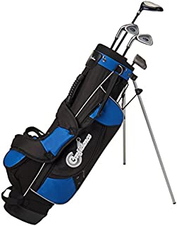 Confidence Junior Golf Club Set with Stand Bag (Left Hand, Ages 8-12)