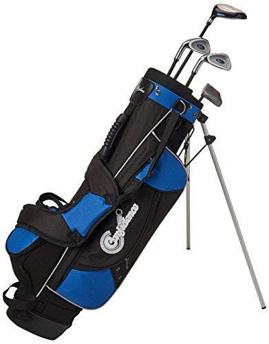 Confidence Junior Golf Club Set with Stand Bag (Left Hand, Ages 8-12)