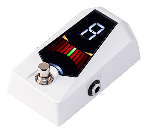 Korg Pitchblack Advance Pedal Tuner - Metallic White (an Austin Bazaar Exclusive)