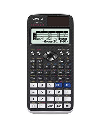 Casio FX-991EX Engineering/Scientific Calculator, Black, 3