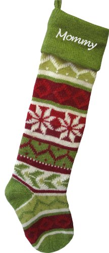 Personalized Knit Christmas Stockings