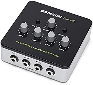 Samson QH4 4-Channel Studio Headphone Amplifier