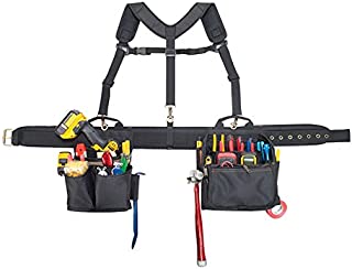 CLC Custom Leathercraft 1608 Electrician's Comfort Lift Combo Tool Belt, 28 Pocket