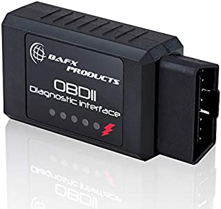 Bafx Products - Wireless Bluetooth OBD2 / OBDII Diagnostic Car Scanner & Reader Tool for Android Devices - Read/Clear Your Check Engine Light & Much More