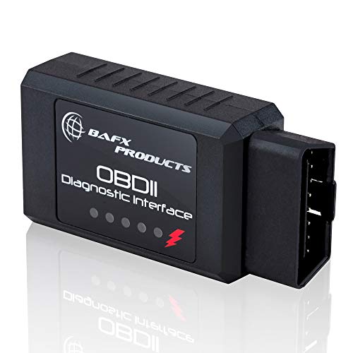 Bafx Products - Wireless Bluetooth OBD2 / OBDII Diagnostic Car Scanner & Reader Tool for Android Devices - Read/Clear Your Check Engine Light & Much More