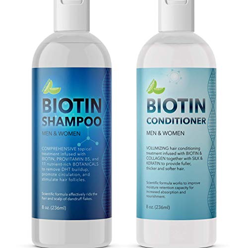 Biotin Shampoo and Conditioner Hair Loss Treatment