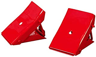 BIG RED TD3553 Torin Steel Safety Wheel Chock: Foldable Tire Stop, 1 Pair