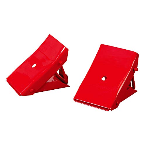 BIG RED TD3553 Torin Steel Safety Wheel Chock: Foldable Tire Stop, 1 Pair