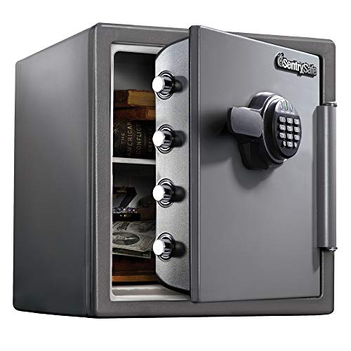 SentrySafe SF123ES Fireproof Safe with Digital Keypad 1.23 Cubic Feet