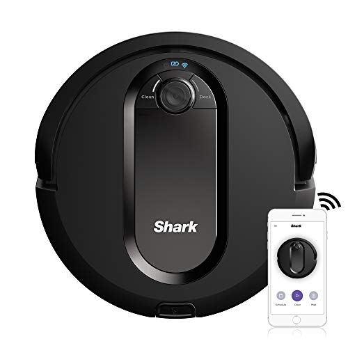 Shark IQ R101, Wi-Fi Connected, Home Mapping Robot Vacuum, Without Auto-Empty dock, Black