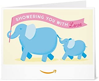 Amazon Gift Card - Print - Baby Elephants