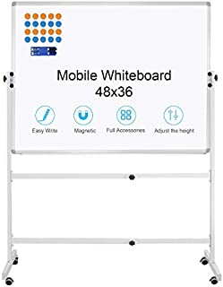 bestfurnitures Mobile Dry Erase Board with Stand 48