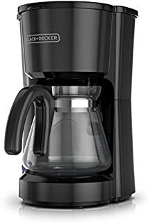 BLACK+DECKER 5-Cup Coffeemaker, Black, CM0700BZ