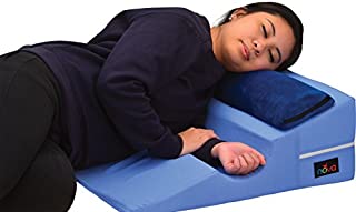 NOVA Bed Wedge for Back & Side Sleepers with Half Roll Pillow Insert, Bed Wedge with Cut Out for Side Sleepers, Combo Bed Wedge & Half Roll Pillow