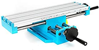 LWQ Mini Milling Machine,Bench Fixture Drilling Slide Table Worktable Cross Slide Table Drill Vise for Bench Drill Stand