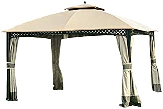 Garden Winds Replacement Canopy for The Windsor Gazebo - Standard 350 - Beige