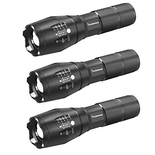 modaao 2000 Lumens XML-T6 LED Tactical Flashlight