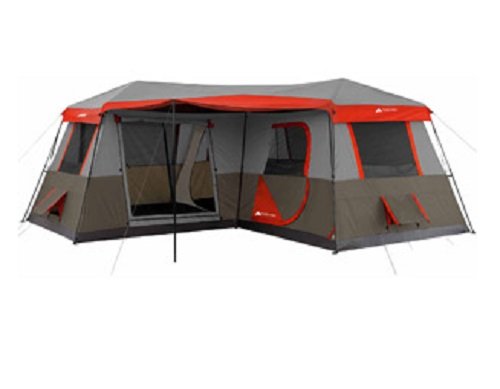 Ozark Trail 16x16-Feet 12-Person 3 Room Instant Cabin Tent