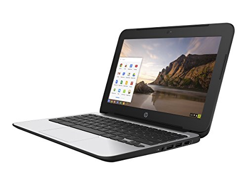 HP Chromebook 11 G4 11.6 Inch Laptop (Intel N2840 Dual-Core, 2GB RAM, 16GB Flash SSD, Chrome OS), Black (Renewed)