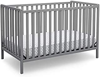 Delta Children Heartland 4-in-1 Convertible Crib, Grey