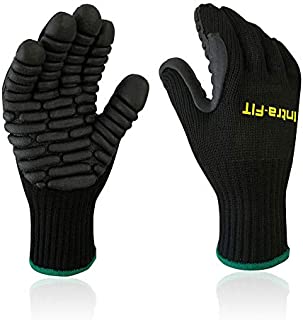 Intra-FIT Anti Vibration Work Gloves, Shock Proof Impact Reducing Safety Gloves