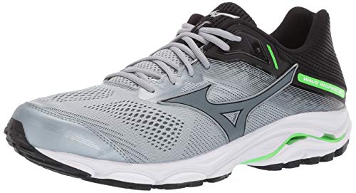 Mizuno Men's Wave Inspire 15 Running Shoe, Quarry-Stormy Weather, 12.5 D US