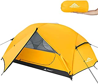 Forceatt Tent 3 Person Camping Tent, Waterproof and Windproof 3-4 Seasons Ultralight Backpack Tent, can be Installed Immediately, Suitable for Hiking, Camping, Outdoor