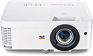 ViewSonic 1080p Short Throw Projector with 3000 Lumens 22, 000: 1 DLP 3D Dual HDMI USB C and Low Input Lag for Home Theater and Gaming (PX706HD)