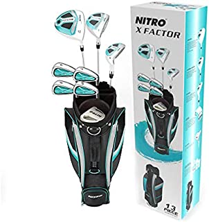 Nitro X Factor Golf Set Ladies, Right Hand, Silver