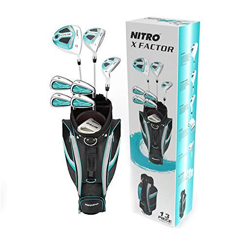 Nitro X Factor Golf Set Ladies, Right Hand, Silver