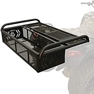 Kolpin 53350 ATV Rear Drop Rack Basket Convertible 3-in-1 Universal