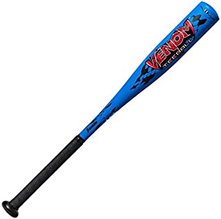 Franklin Sports Venom Aluminum Official Youth Tee Ball Bat - USA Regulation Approved - Perfect for Soft Core T-Balls - 25 Inch/14 Ounce (-11) Blue