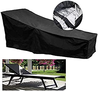 Fellie Cover 82-inch Patio Chaise Lounge Covers, Durable Outdoor Chaise Lounge Covers Water Resistant