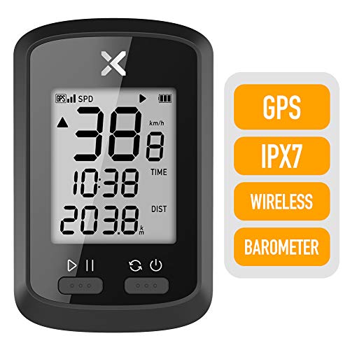 XOSS G GPS Cycling Computer Wireless Bike Speedometer Odometer Cycling Tracker Waterproof Road Bike MTB Bicycle Bluetooth (G)