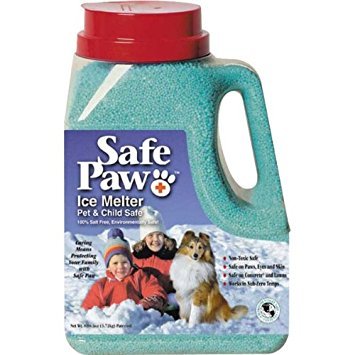 Safe Paw Non-Toxic Ice Melter Pet Safe, 8 lbs. 3 oz - Pack of 4