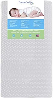 Dream On Me, Orthopedic Firm Foam Standard Crib Mattress, White, Full (5E5WL)